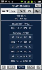 game pic for NFL 2012 Schedule